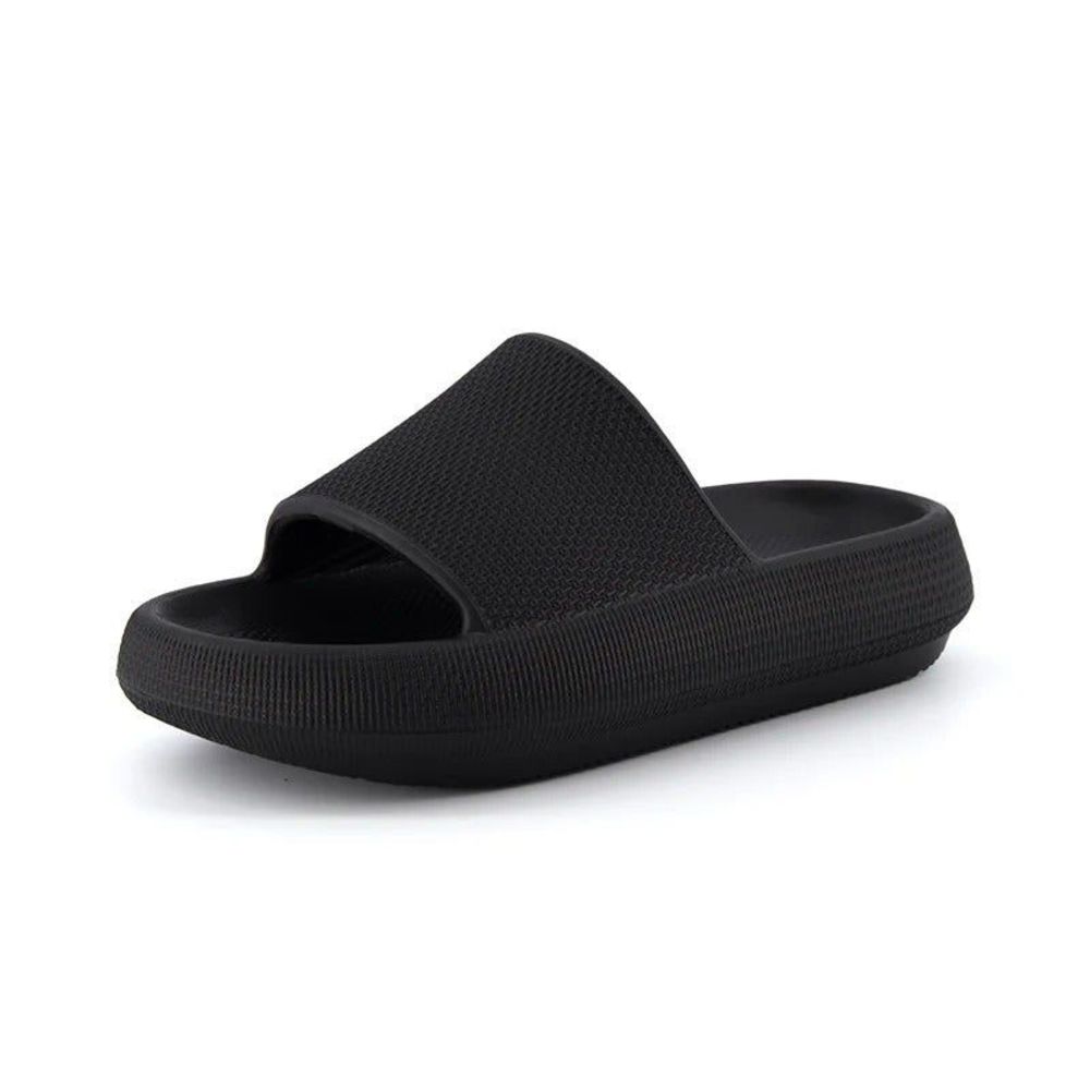 CushionAire Feather Cloud Slide Black Sz 7 SOLD OUT